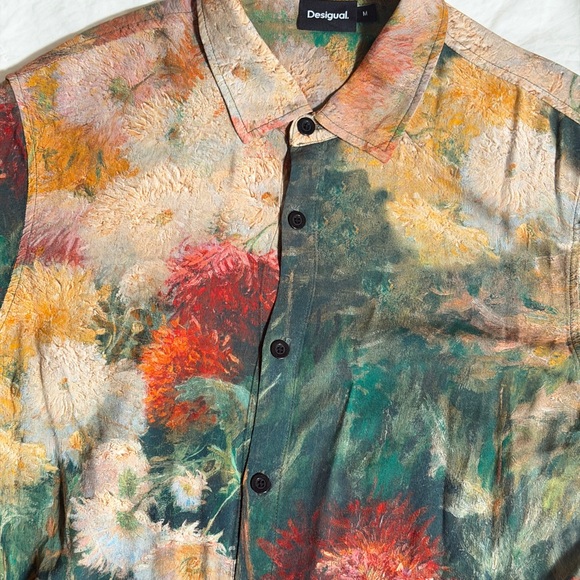 FALL TREND: Desigual Multicolor Floral Shirt - Picture 5 of 8